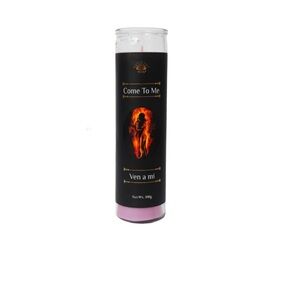 Come To Me Scented Candle - Black and Pink